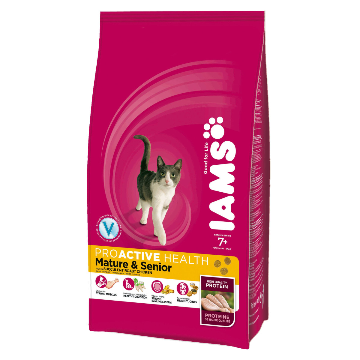 Iams cat food senior (7+) Chicken 2.55 kg Canicrok