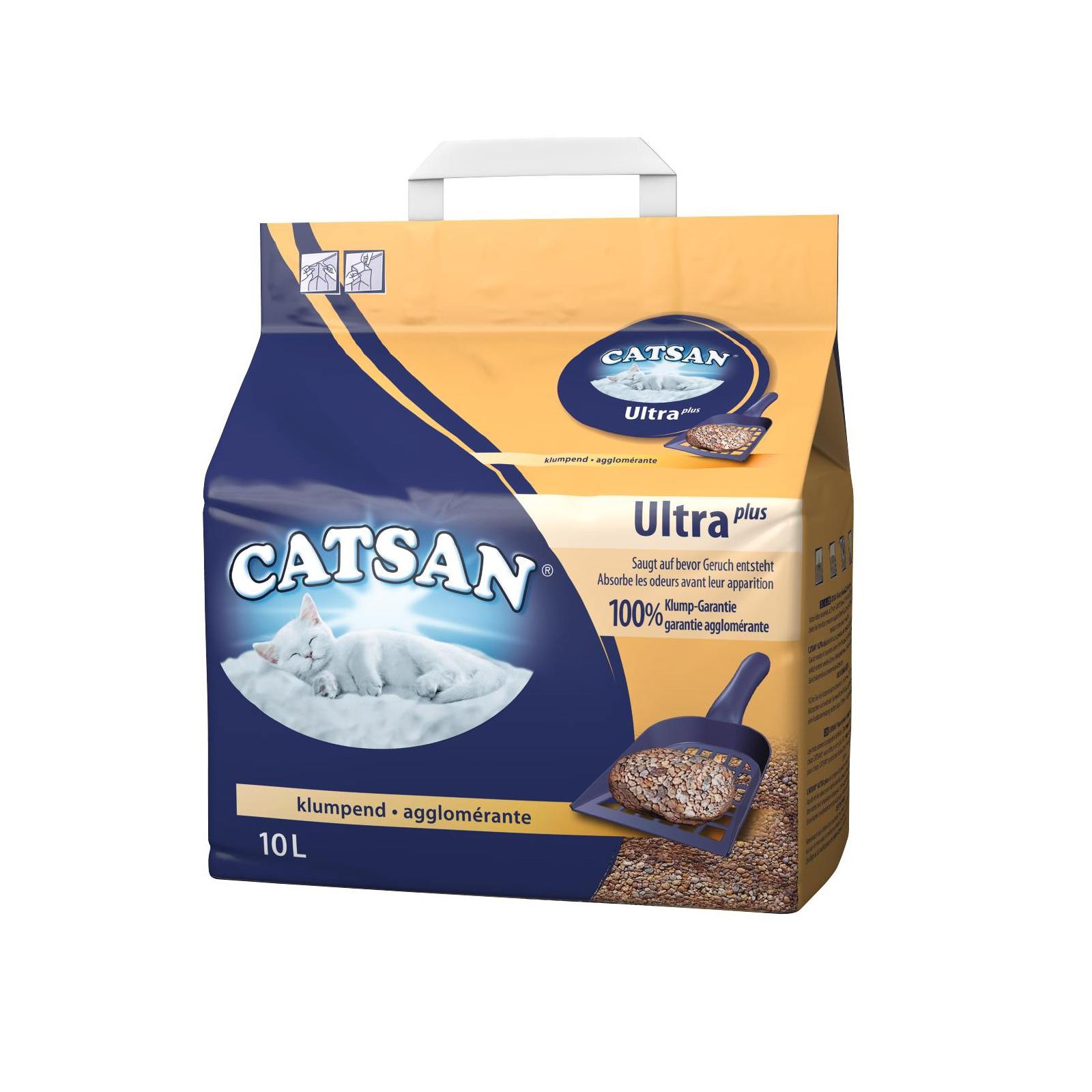 Litiere Chat Catsan Ultra 10l Canicrok