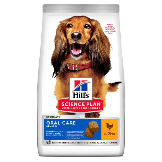 Hill's canine adult oral care 12kg (Period 35 days)