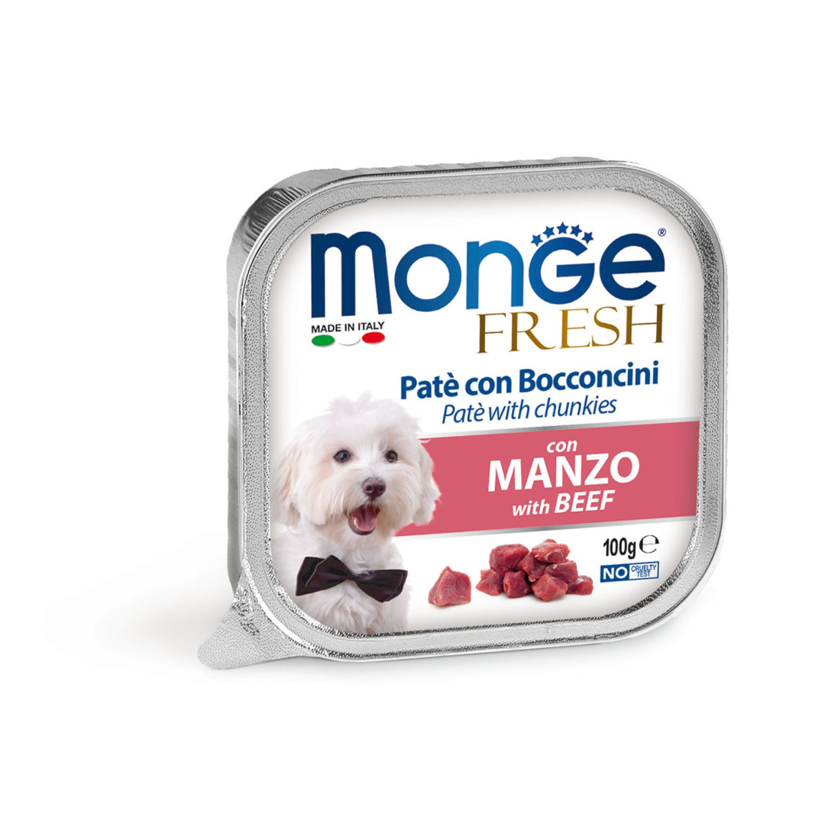 Monge Dog FRESH Pate Beef 32x100g
